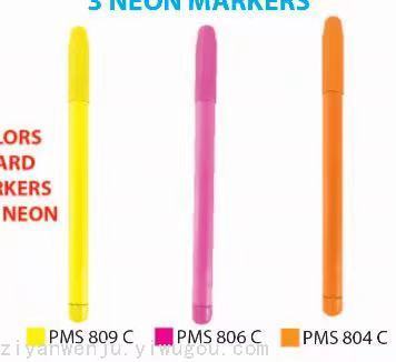 Manufacturers Supply Creative Students with Color Pencil Single-Head Fluorescent Pen Key Marking Marking Pen
