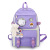 Schoolbag Female Korean High School Student Harajuku Ulzzang Backpack Ins Style Junior High School Fashion All-Matching Primary School Student Backpack