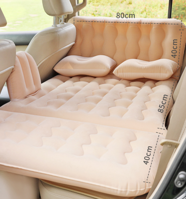 Car Mattress Vehicle-Mounted Inflatable Bed Car SUV Floatation Bed Rear Row Car Mattress Travel Bed