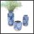  Crafts Ceramic Decoration Creative Vase Blue and White Porcelain High-End Soft Home Decoration Flower Holder