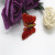 Children's Hair Accessories Embroidered Butterfly Hairpin Material Korean Style Headdress Handmade DIY Hair Accessories Embroidered Cloth Stickers