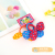 Korean Style Baby Candy Color Rubber Band Rabbit Ears Hair Rope Hair Band Hair-Binding Children Dot Bow Hair Accessories Rubber Band