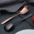 304 Stainless Steel Spoon Creative Square FlatBottom Spoon Student Spoon Deepening Square IceCream Spoon Household Spoon