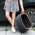 Telescopic Duct Car Trunk Storage Box Trash Can Sundries Container Bucket Black with Lid 60L