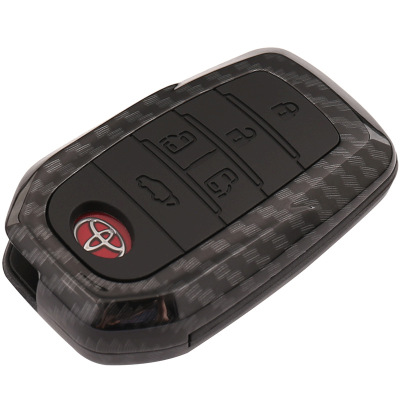 For Toyota ELFA Key Protective Bag Runner Fortuner Land Cruiser Car Key Sleeve