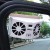Solar Power Vehicle Ventilator/Double Air Outlet Car Ventilating Fan/Solar Power Vehicle Cooler R-8032
