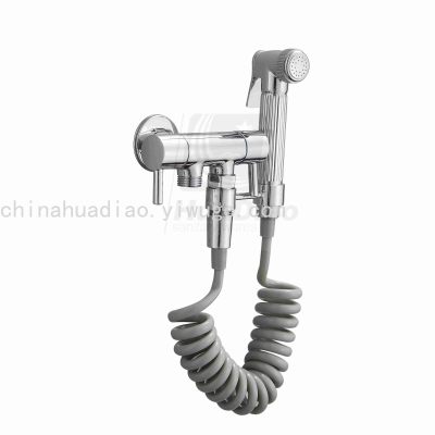 Bidet Toilet Spray Handheld Showerheads Bidet Spray Gun Washer toilet Bidet Shattaf set with T-valve for woman bathroom 