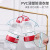 Seamless PVC Coated Hanger Plastic Non-Slip Clothes Hanger Plastic Coated Stainless Steel Clothes Hanger Wet and Dry Multi-Functional Clothes Hanger