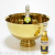 Stainless Steel Large Ice Basin Cross-Border Supply Party Gathering Iced Champagne Beer round Basin-Shaped Ice Bucket