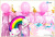 Birthday Balloon Party Suit Latex Pearlescent Aluminum Film Background Fabric Unicorn Rainbow Horse Gold Crowns Cross-Border Foreign Trade