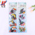 Peacock Wall Stickers 4 Birds Three-Dimensional Stickers 3D Layer Stickers Combination Sticker Bird Peacock Wall Sticker