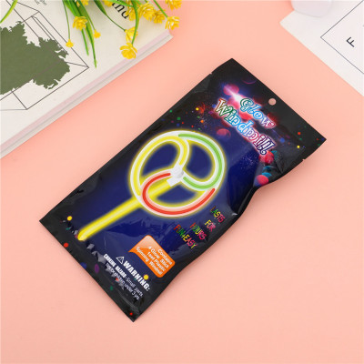 Light Stick Windmill Interface Children's Toy Creative Education Multifunctional Light-Emitting Windmill at Night