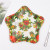 Classic Christmas Pattern Charger Plates Star Shape Dinner Chargers Decorative Plates for Home Kitchen Party Wedding Events