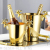 Stainless Steel Antlers Ice Bucket KTV Hotel Cooling Beer Barrel Creative Trendy Tapered Champagne Bucket