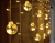 Ball Curtain Light Starry Sky Colored Lantern Flashing Lighting Chain String Holiday Dress Up Lighting Chain Layout Bedroom Proposal Creative Decoration