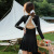 2021 New Women's Swimsuit Dress Style Sun Protection Long Sleeve Beach Hot Spring Factory Direct Sales Casual Fashion