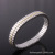 Factory Direct Sales Titanium Steel Room Gold Bracelet Stainless Steel Bracelet Stretch Bracelet European and American Fashion Jewelry Wholesale