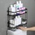 Double-Layer Toilet Storage Rack Punch-Free Toilet Storage Rack Bathroom Toilet Iron Toilet Storage Rack