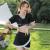 Women's Two-Piece Swimsuit Conservative Three-Piece Suit Covering Belly Thin New Korean Ins Style Hot Spring Swimsuit