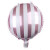 New 18-Inch round Color Stripes Balloon Candy Aluminum Balloon Birthday Party Decoration Supplies Wholesale