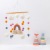 INS Nordic Style Baby's Rattle Toy Newborn Bed Front Pendant Hand-Knitted Rainbow round Wooden Ring Pendant Wholesale