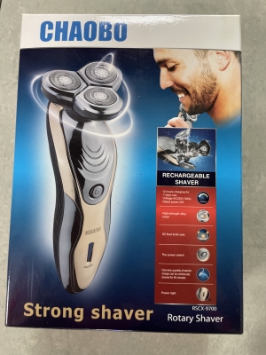 Three-Head Washable Shaver