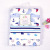 Kolaco4 Pieces with Bag Four Seasons Baby Bedding Convenient to Change and Wash Cotton Gro-Bag Thin Quilt Blanket
