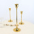 Cross-Border Creative Candle Holder European Home Metal Ornaments Electroplated Wrought Iron Wedding Celebration Decoration Western Food Decoration Candlestick