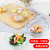 Heat-Resistant Borosilicate Glass Basin Transparent Household Thickened Baking and Noodles Egg Microwave Oven Salad Bowl