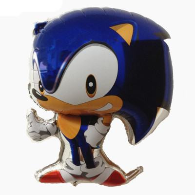 Sonic Hedgehog Aluminum Balloon Mouse Cartoon Toy Balloon Children Toy Balloon Wholesale