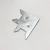 Fish-Shaped Angle Code Accessories Goldfish Iron Corner Bracket Door and Window Furniture Connection Accessories Wine Cabinet Wardrobe Cabinet Door Connection Angle Code