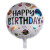 18-Inch round Pink Blue 1-Year-Old Happy Birthday Birthday Cake Aluminum Foil Balloon Wholesale