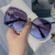 fashion woman sunglasses Rimless Sunglasses Shades Ocean Len