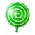 New 18-Inch round Lollipop Aluminum Foil Balloon Children Full-Year Birthday Party Candy Decoration Wholesale