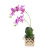 Hand-Feeling Phalaenopsis Emulational Flower Decoration Home Living Room Interior Dining Table Fake Flowers Decorative Single Floral Factory Wholesale