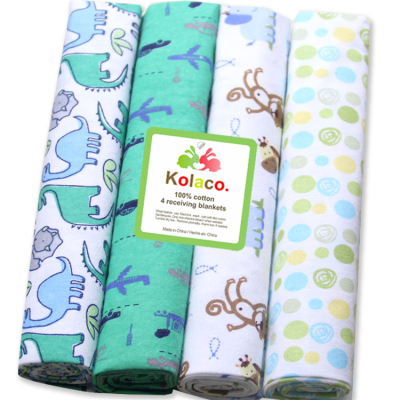 Factory Delivery Comfortable Cotton Knitted Flannel Baby BlaKOLACO