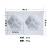 Silicone Cake Mold 2-Piece Cat's Paw Gel Mold Chinese White Jelly Bowl Cake Epoxy Candle Frosted Ornament DIY Baking