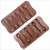 Silicone Chocolate Mold Jelly Candy Ice Tray Spoon Soup Spoon Spoon Cake Baking Mold Diy6 with Spoon