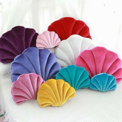 Instagram Mesh Popular Artificial Shell Pillow Cushion Home Sofa Decoration Office Home Creative Gift