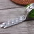 Stainless Ornament Silver Bracelet Titanium Ornament Men's Health Care Bracelet