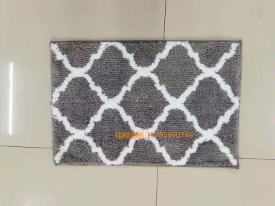 New Garland Microfiber Mat Carpet Mats Non-Slip Mat Microfiber Carpet Doormat Absorbent Mat Flocking Mat Foreign Trade