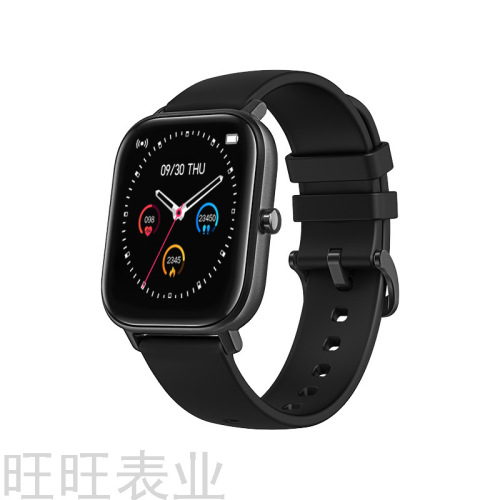 p8 smart watch heart rate blood pressure monitoring 1.4 inch hd full touch screen multi-motion custom dial