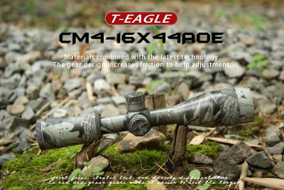 T-EAGLE Sudden Eagle CM4-16x44 Rear Side Adjustment with Light Camouflage Length Telescopic Sight