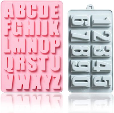 Cake Mold Chocolate Mold 26 English Capital Letters Silicone Ice Tray Aromatherapy Epoxy Candle Fruit Cookie Cutter