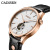 Cadisson Men's New Mechanical Watch 316 Steel Case Hollow Sheet Plate Sapphire Waterproof Leather Men's Watch