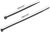 Nylon Cable Tie 10.16cm 15.24cm Length 0.40cm Width Self-Locking Zipper Cable Tie Black 100 Pieces
