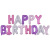 Letter Aluminum Film Black Happy Birthday Balloon Party Decoration Birthday Balloon Package American Version Aluminum Foil Balloon Set