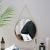 Nordic Light Luxury Iron Bathroom Mirror Bathroom Wall-Hanging Mirror Ins Internet Celebrity Dressing Mirror Decorative Mirror Full-Length Mirror round Mirror