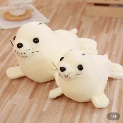 Polar Ocean Underwater World Simulation Seal Sea Lion Doll Plush Toys Pillow Doll Birthday Gift for Children