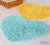 Shida Cute Heart Shape Chenille Coral Fleece Carpet Mat/Bedroom Bedside Blanket/Door Mat Can Be Customized